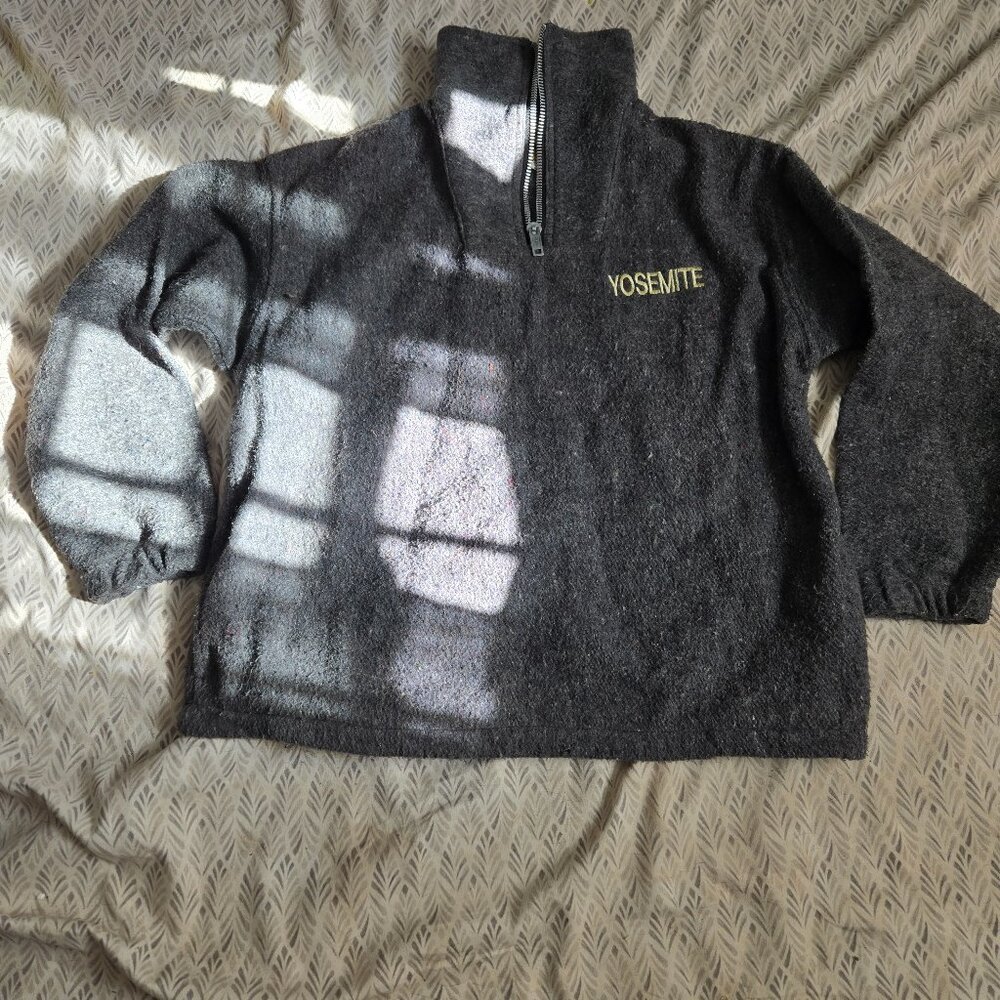 EARTH RAGZ MENS YOSEMITE HALF ZIP *VTG*